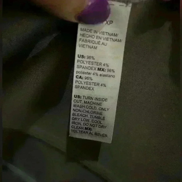 NWOT - WHBM grey blazer jacket, size XS - Picture 5 of 5